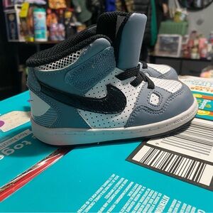 Nike Air Force 1 Kids Blue & black  High-Top Sneakers